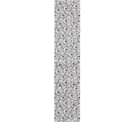 Cartoon Koala Pattern Print Table Runner