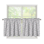 Cartoon Koala Pattern Print Tier Curtains