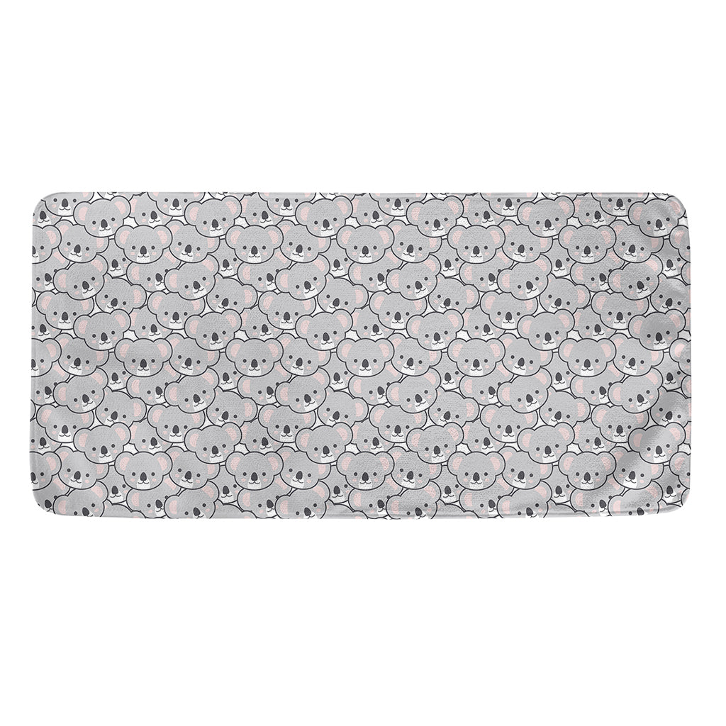 Cartoon Koala Pattern Print Towel