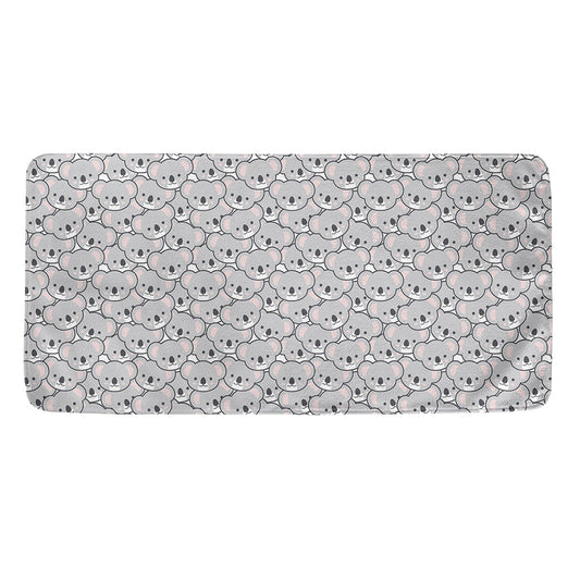 Cartoon Koala Pattern Print Towel