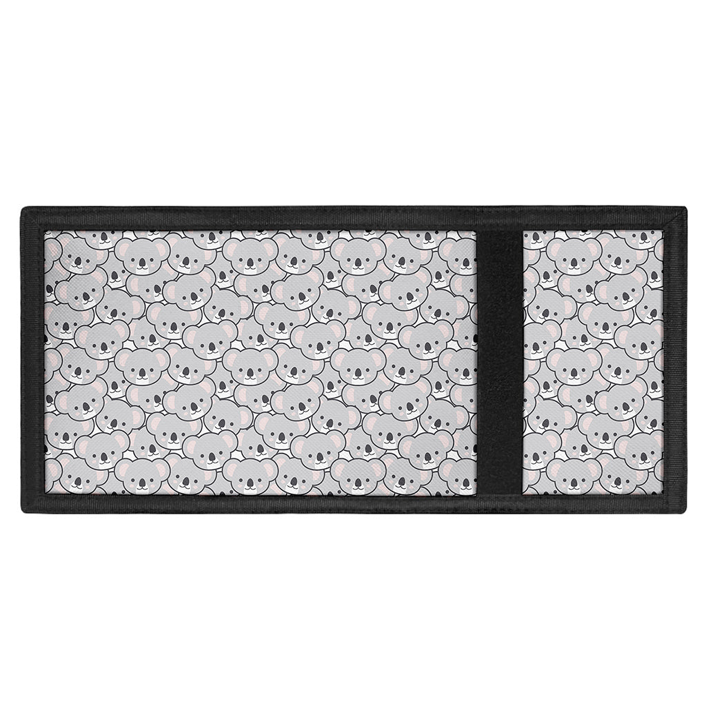 Cartoon Koala Pattern Print Trifold Wallet