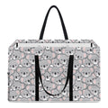 Cartoon Koala Pattern Print Utility Tote Bag