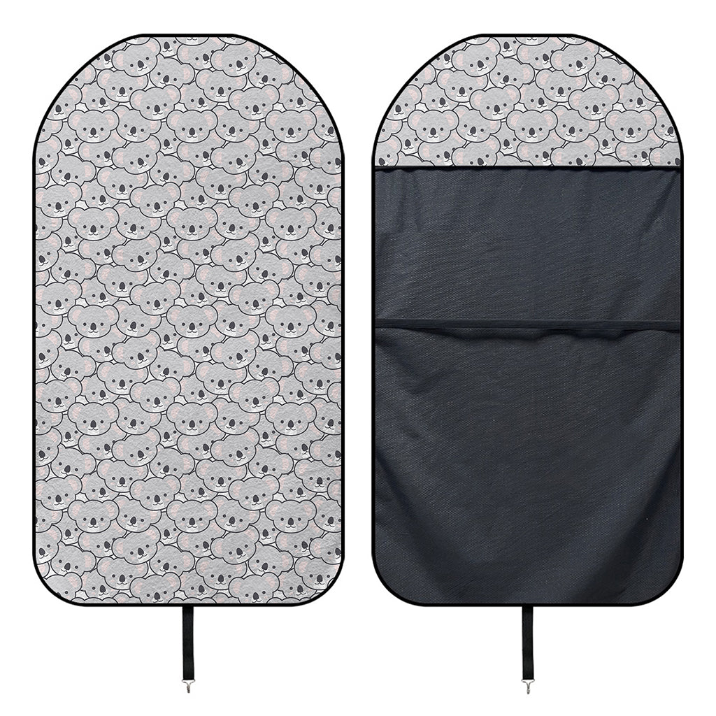 Cartoon Koala Pattern Print Waterproof Car Seat Cover