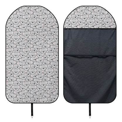 Cartoon Koala Pattern Print Waterproof Car Seat Cover