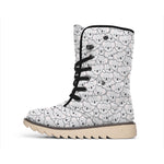 Cartoon Koala Pattern Print Winter Boots
