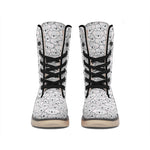 Cartoon Koala Pattern Print Winter Boots