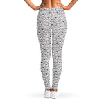 Cartoon Koala Pattern Print Women's Leggings