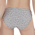 Cartoon Koala Pattern Print Women's Panties