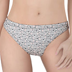 Cartoon Koala Pattern Print Women's Thong