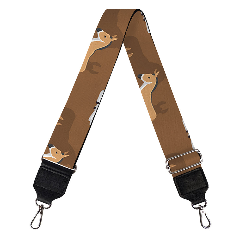 Cartoon Kulan Donkey Pattern Print Bag Strap