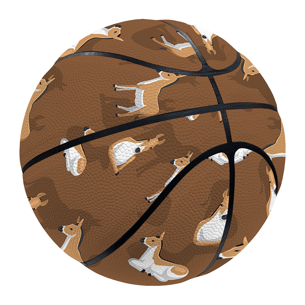 Cartoon Kulan Donkey Pattern Print Basketball