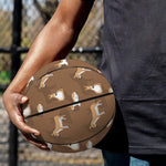 Cartoon Kulan Donkey Pattern Print Basketball