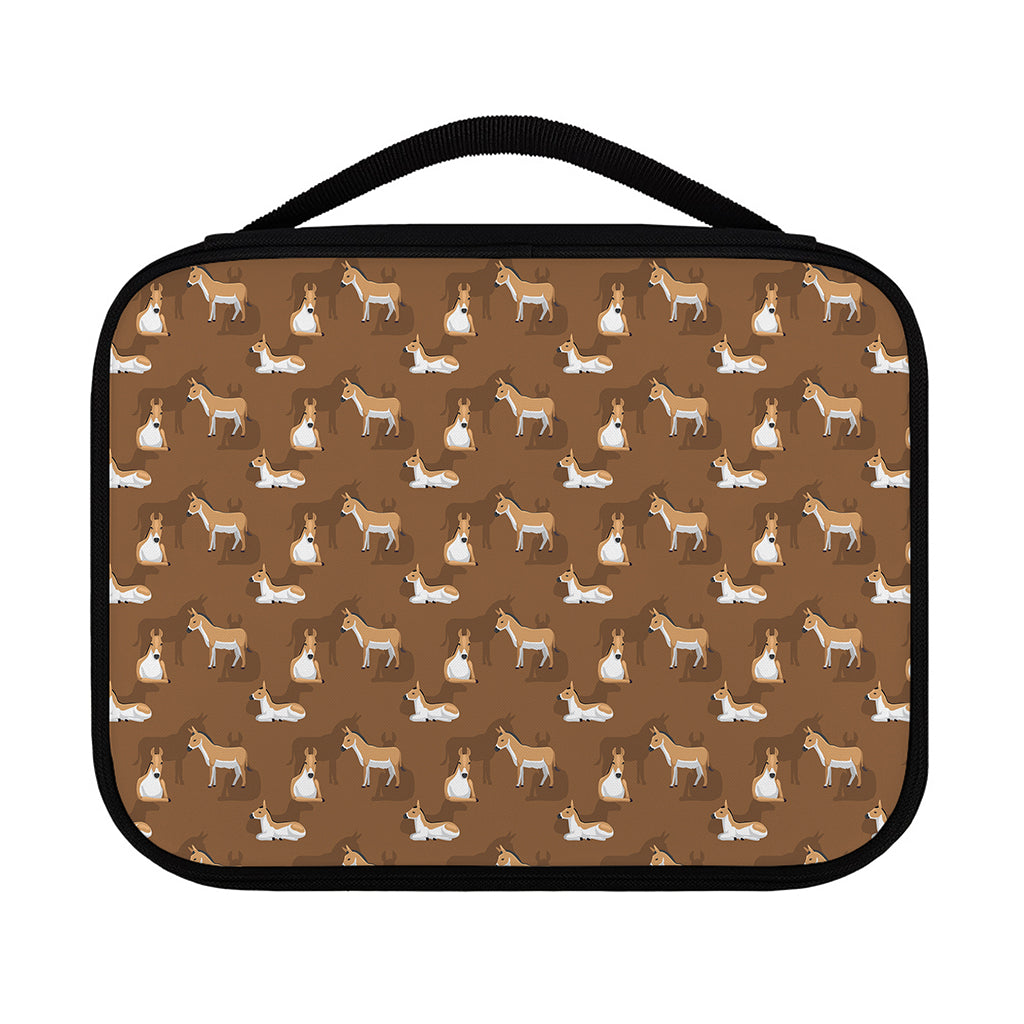 Cartoon Kulan Donkey Pattern Print Classic Bible Case