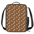 Cartoon Kulan Donkey Pattern Print Crossbody Lunch Bag