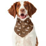 Cartoon Kulan Donkey Pattern Print Dog Bandana