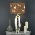 Cartoon Kulan Donkey Pattern Print Drum Lamp Shade