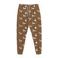 Cartoon Kulan Donkey Pattern Print Jogger Pants