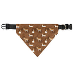 Cartoon Kulan Donkey Pattern Print Over The Collar Dog Bandana