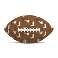 Cartoon Kulan Donkey Pattern Print Rugby Ball