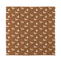 Cartoon Kulan Donkey Pattern Print Silk Bandana