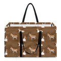 Cartoon Kulan Donkey Pattern Print Utility Tote Bag