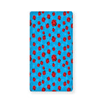 Cartoon Ladybird Pattern Print Baby Crib Sheet