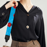 Cartoon Ladybird Pattern Print Bag Strap