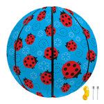 Cartoon Ladybird Pattern Print Basketball
