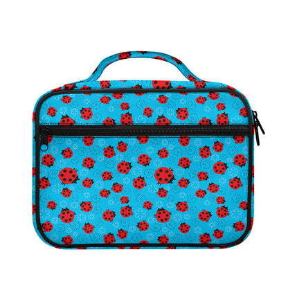 Cartoon Ladybird Pattern Print Briefcase Bible Bag
