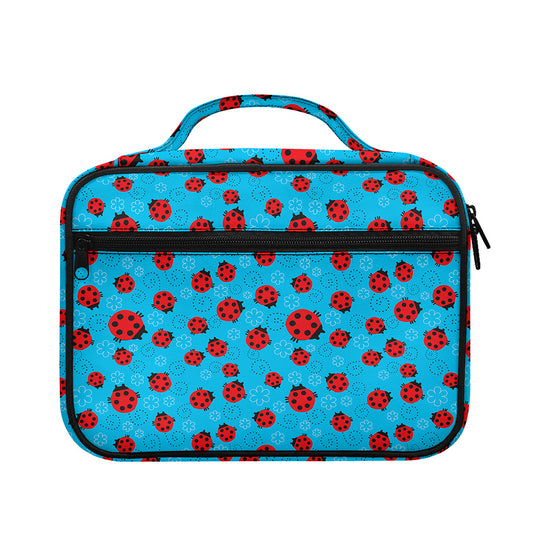 Cartoon Ladybird Pattern Print Briefcase Bible Bag
