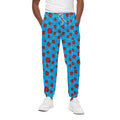 Cartoon Ladybird Pattern Print Cotton Sweatpants
