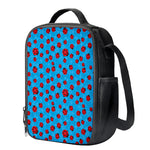 Cartoon Ladybird Pattern Print Crossbody Lunch Bag