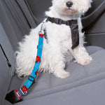 Cartoon Ladybird Pattern Print Dog Seat Belt