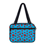 Cartoon Ladybird Pattern Print Double Strap Bible Bag