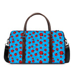 Cartoon Ladybird Pattern Print Duffle Bag