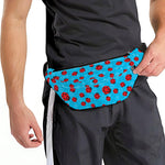 Cartoon Ladybird Pattern Print Fanny Pack
