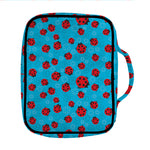 Cartoon Ladybird Pattern Print Front Pocket Bible Bag