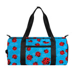 Cartoon Ladybird Pattern Print Gym Bag