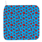 Cartoon Ladybird Pattern Print Hand Towel