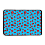 Cartoon Ladybird Pattern Print Kitchen Mat