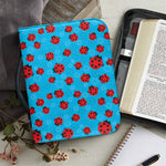 Cartoon Ladybird Pattern Print Leather Bible Cover
