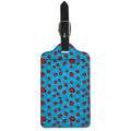 Cartoon Ladybird Pattern Print Luggage Tag