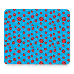 Cartoon Ladybird Pattern Print Mouse Pad