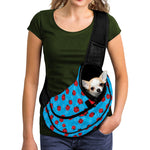 Cartoon Ladybird Pattern Print Pet Sling Carrier