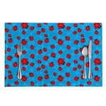 Cartoon Ladybird Pattern Print Placemat
