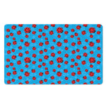 Cartoon Ladybird Pattern Print Polyester Doormat