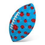 Cartoon Ladybird Pattern Print Rugby Ball