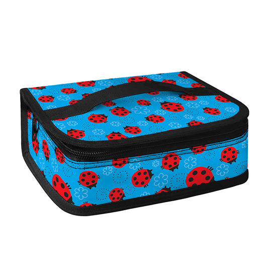Cartoon Ladybird Pattern Print Small Lunch Bag