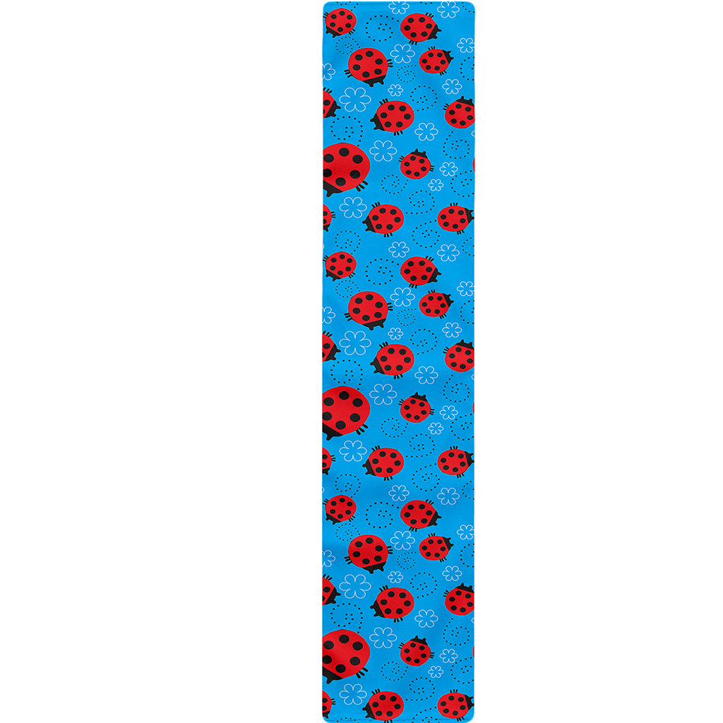Cartoon Ladybird Pattern Print Table Runner