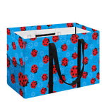 Cartoon Ladybird Pattern Print Utility Tote Bag